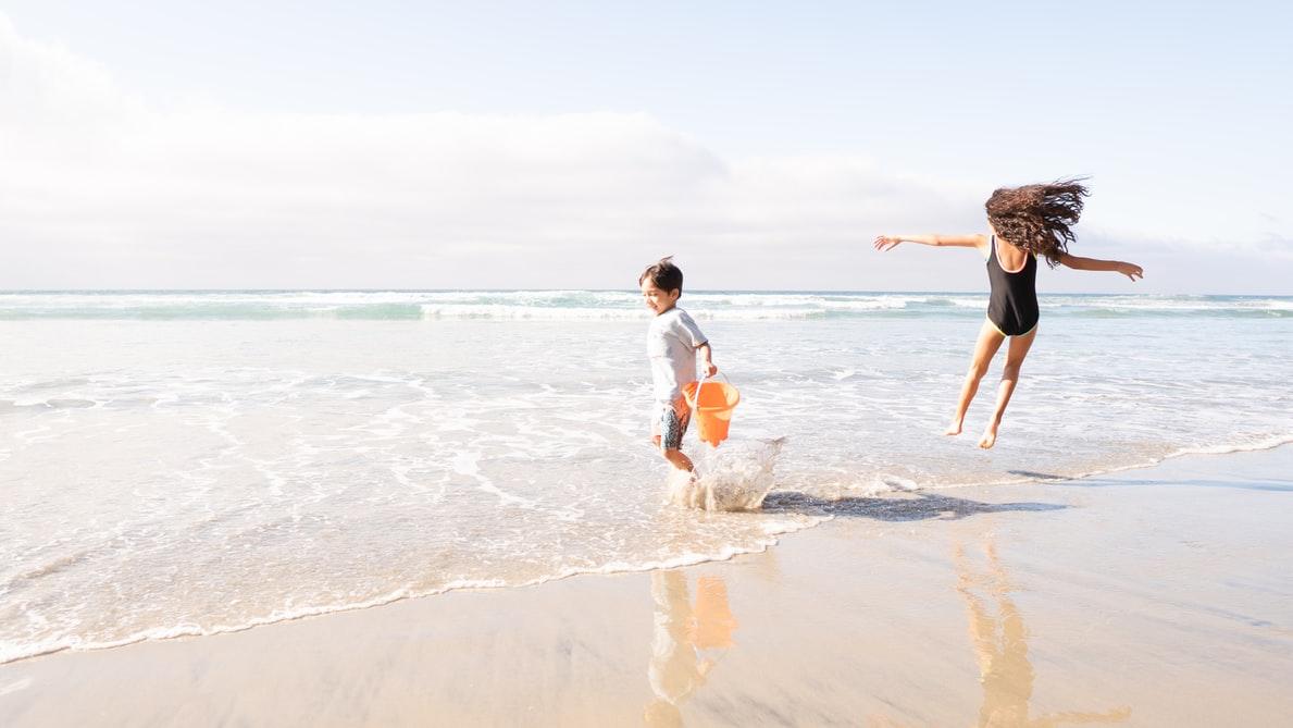 A Day at the Beach with the Kids